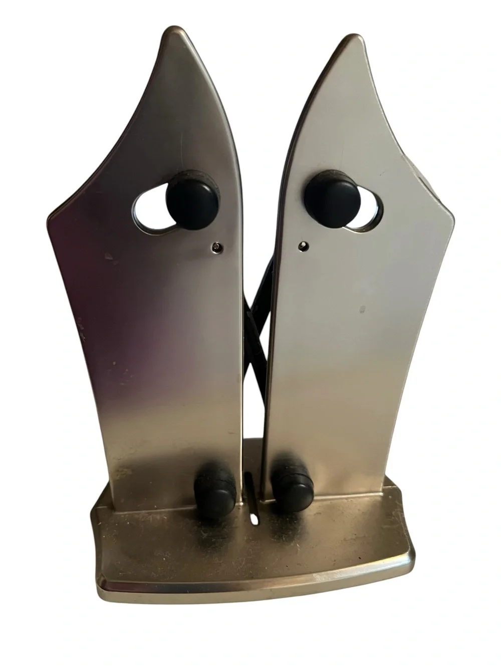 Bavarian Edge Knife Sharpener Bulbhead.com As Seen On TV Compact Design Tungsten